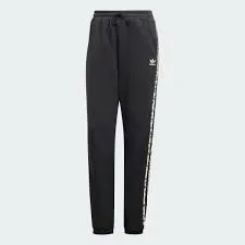 adidas Originals Leopard Luxe Track Women's Pants - Black Adidas Clothing