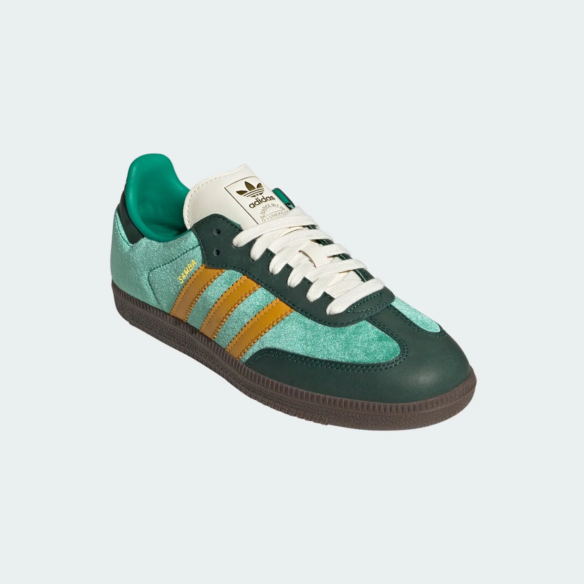 ADIDAS SAMBA OG W - GREEN VELVET Adidas Clothing