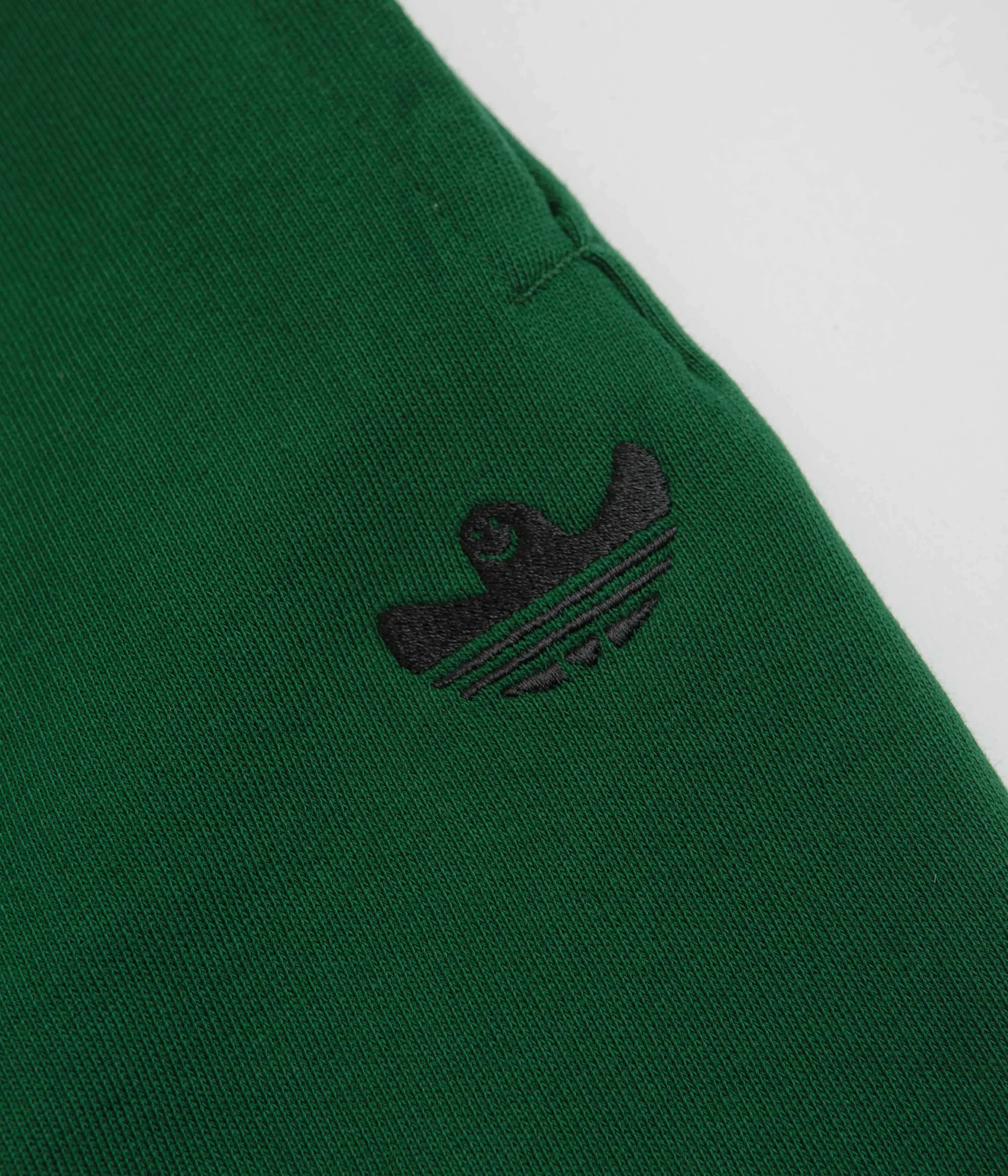 Adidas Shmoofoil Featherweight Shorts - Dark Green / Black Adidas