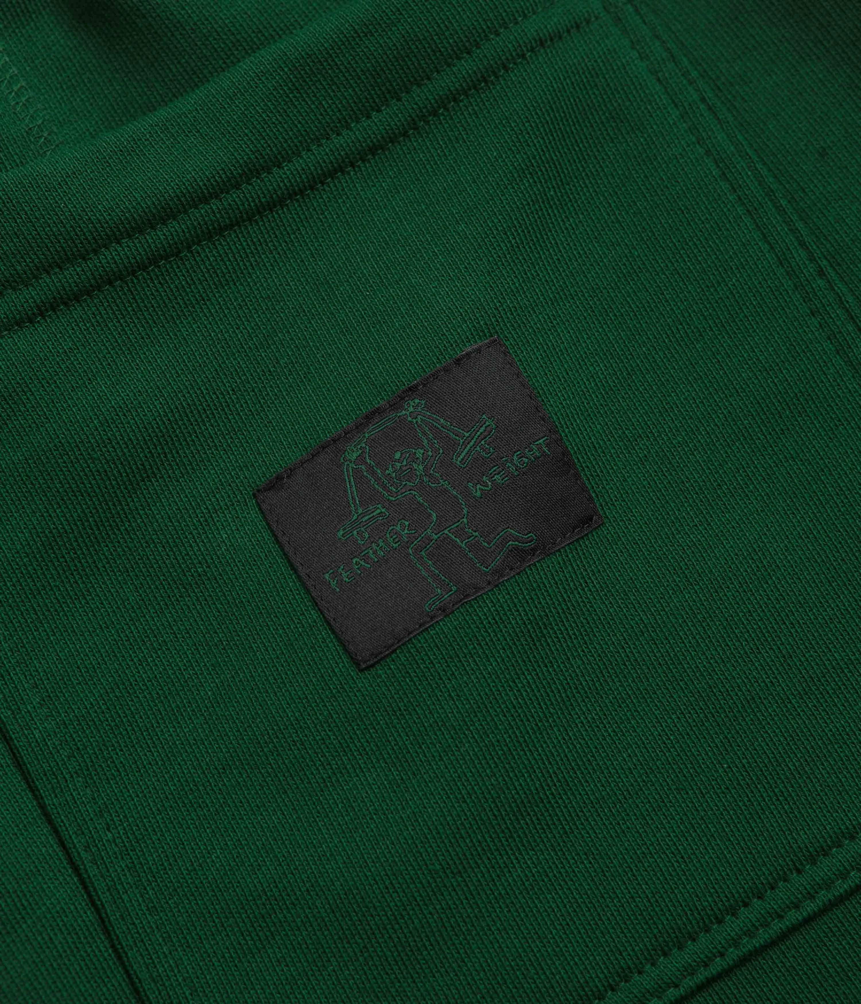 Adidas Shmoofoil Featherweight Shorts - Dark Green / Black Adidas
