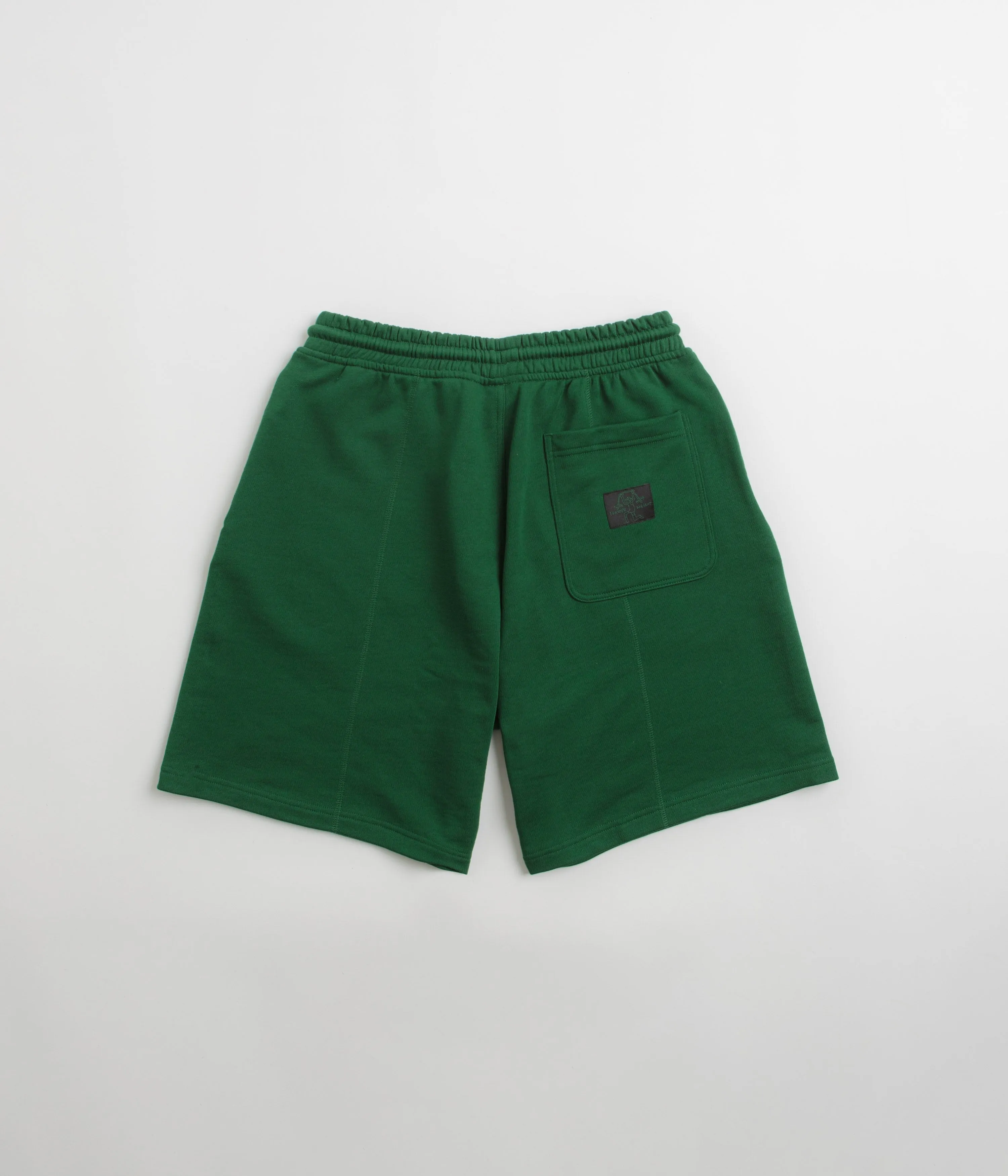 Adidas Shmoofoil Featherweight Shorts - Dark Green / Black Adidas