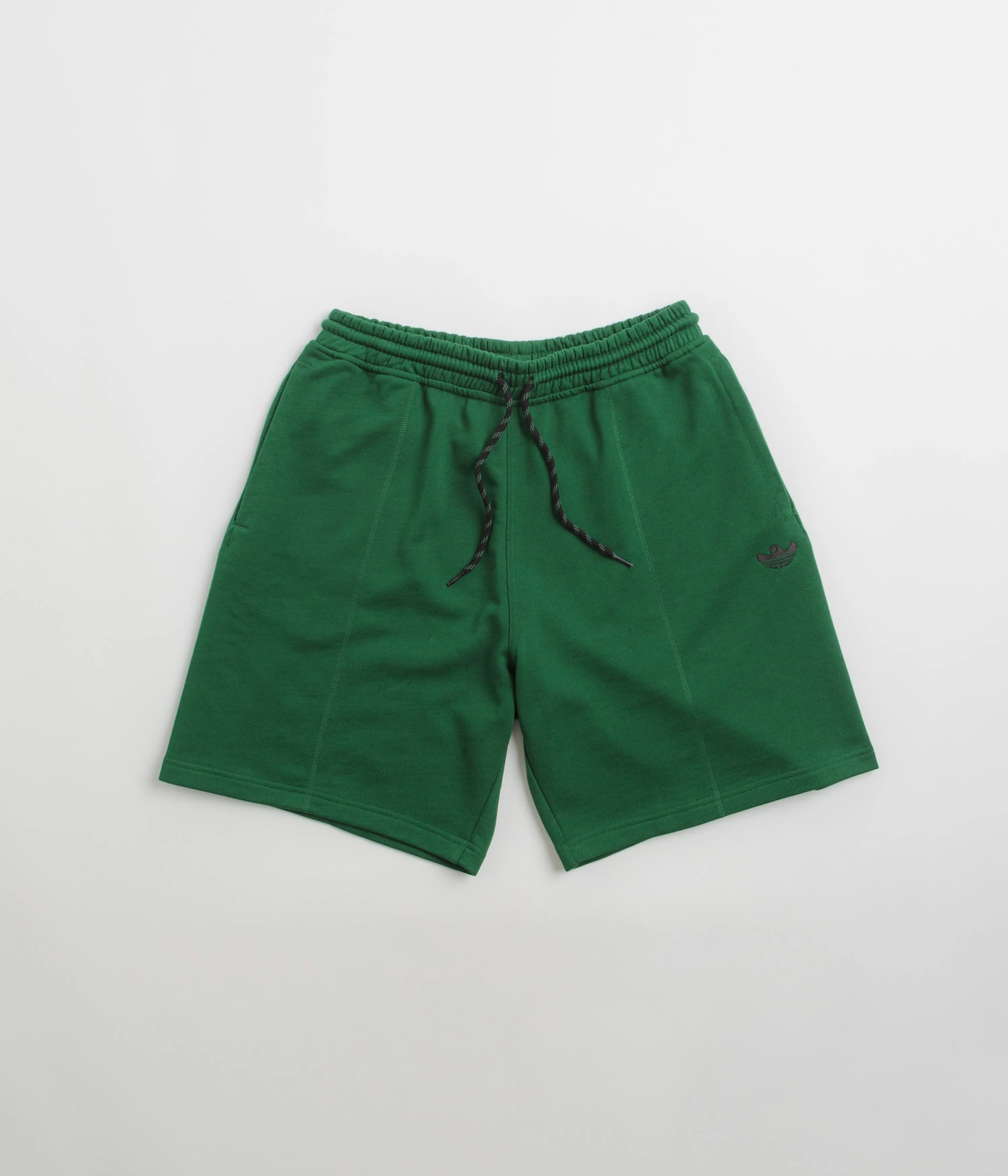 Adidas Shmoofoil Featherweight Shorts - Dark Green / Black Adidas