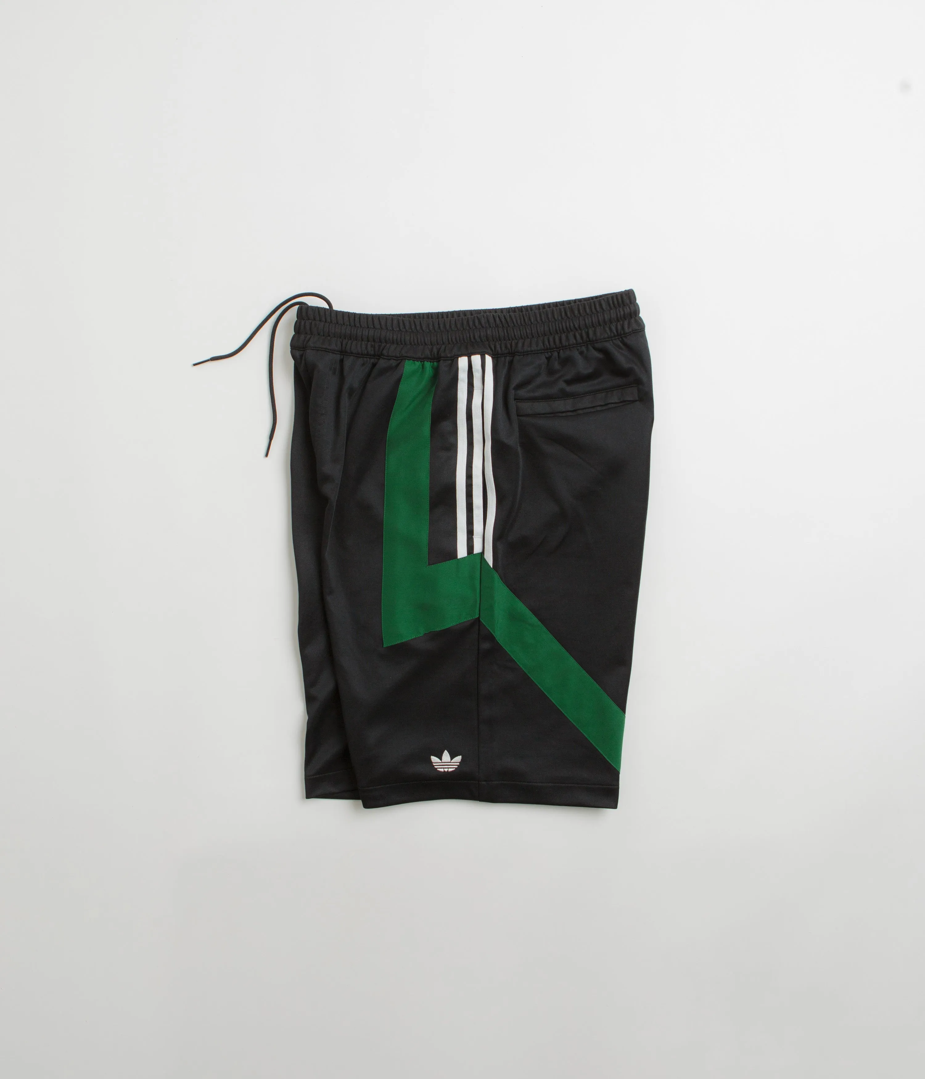 Adidas Skateboarding Football Shorts - Black / Dark Green / White Adidas