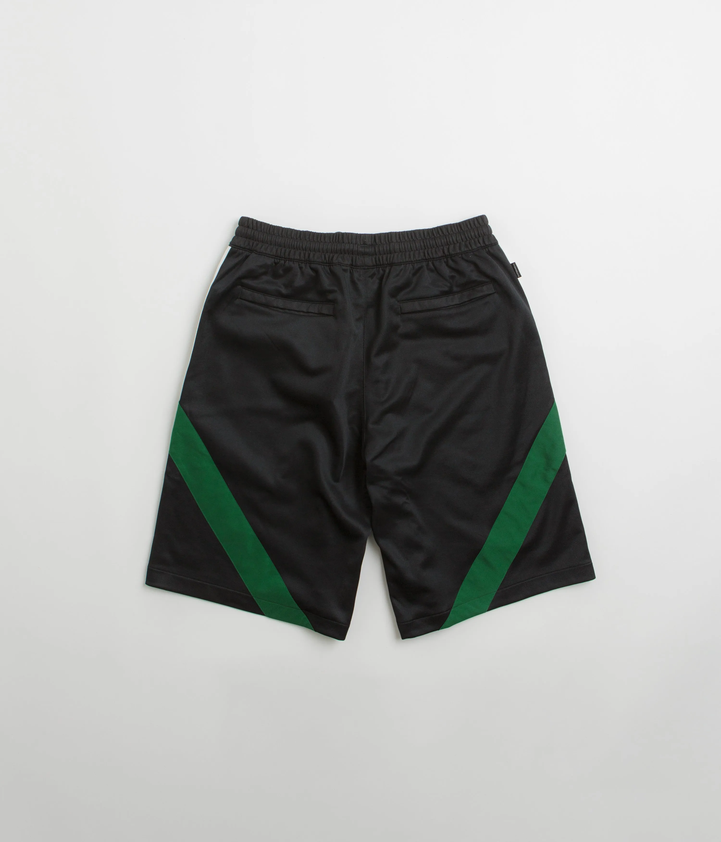 Adidas Skateboarding Football Shorts - Black / Dark Green / White Adidas