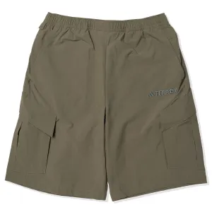 Adidas Terrex Cargo Shorts Olive Strata Adidas Terrex Clothing