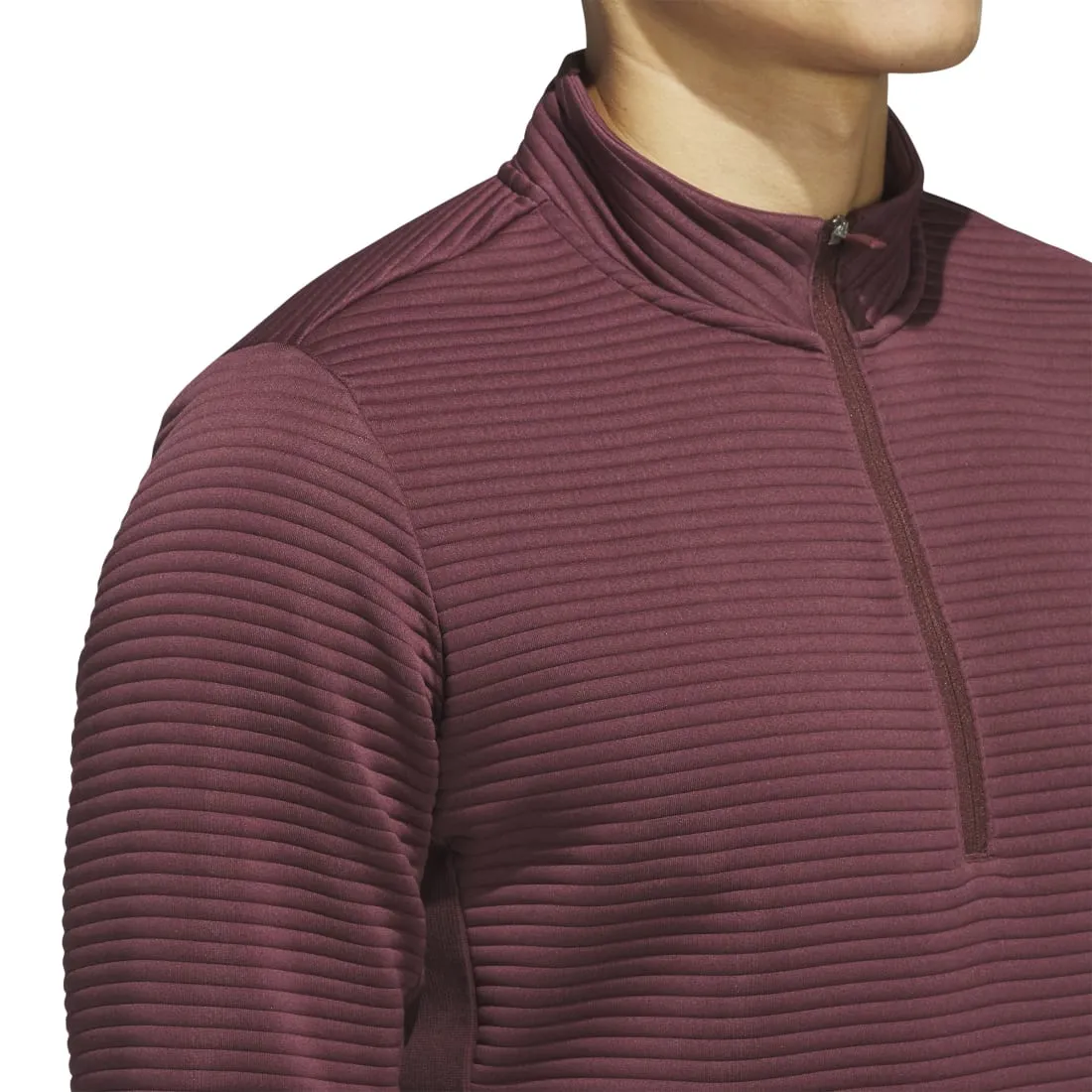 adidas Ultimate365 DWR Textured 1/4-Zip Golf Mid Layer JJ1750