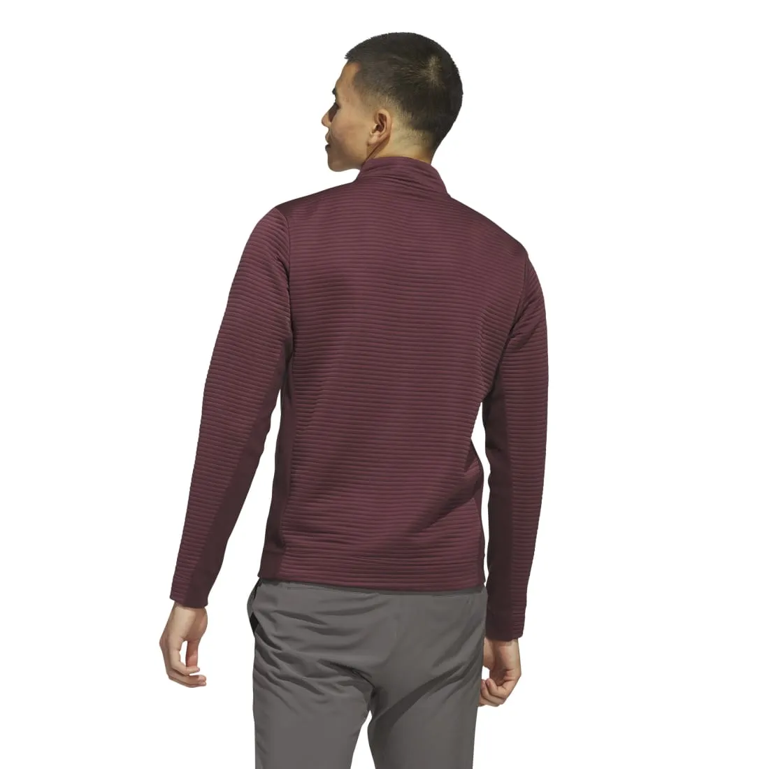 adidas Ultimate365 DWR Textured 1/4-Zip Golf Mid Layer JJ1750