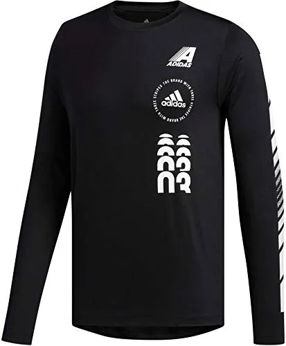 Adidas Unisex Moto Ls Tee Nike Clothing