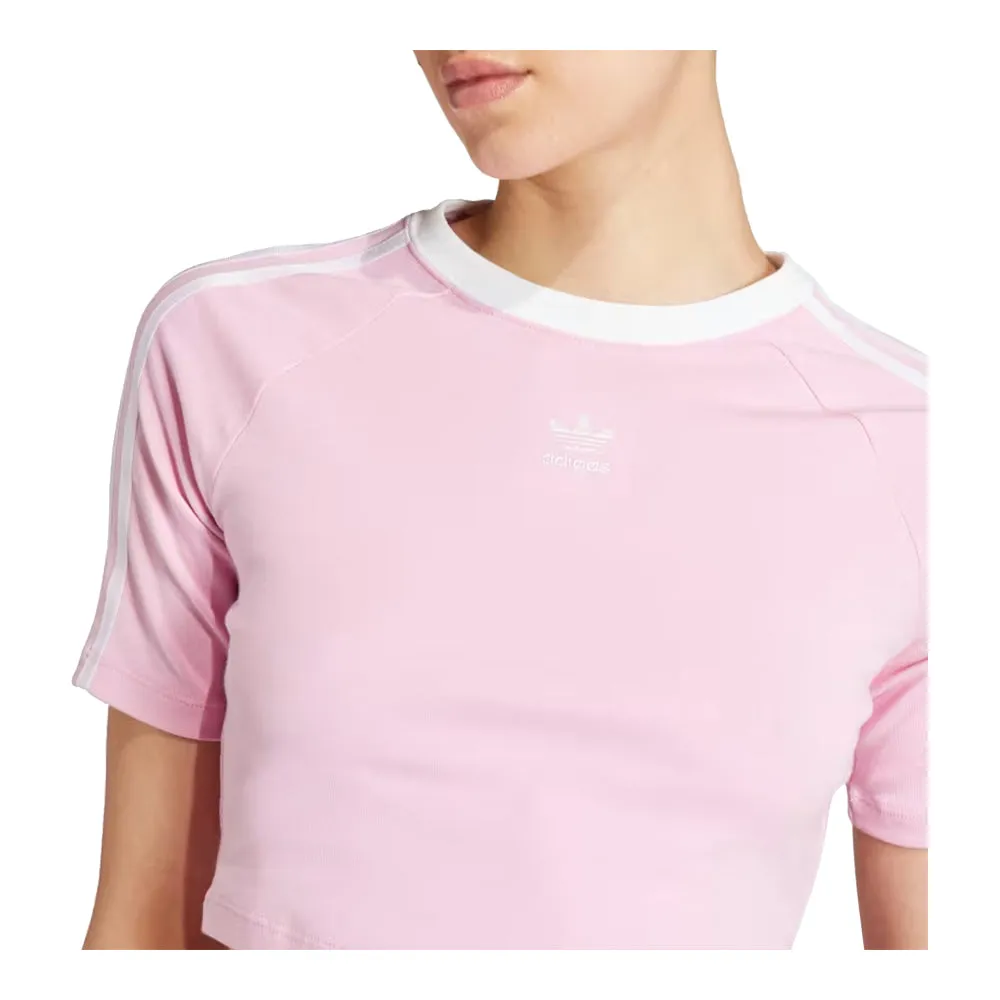 adidas Women's 3 S Baby Tee Adidas