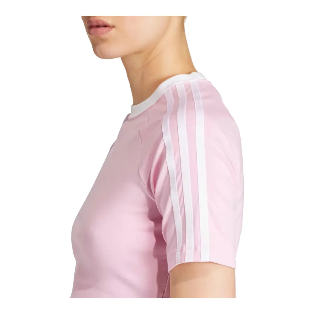 adidas Women's 3 S Baby Tee Adidas
