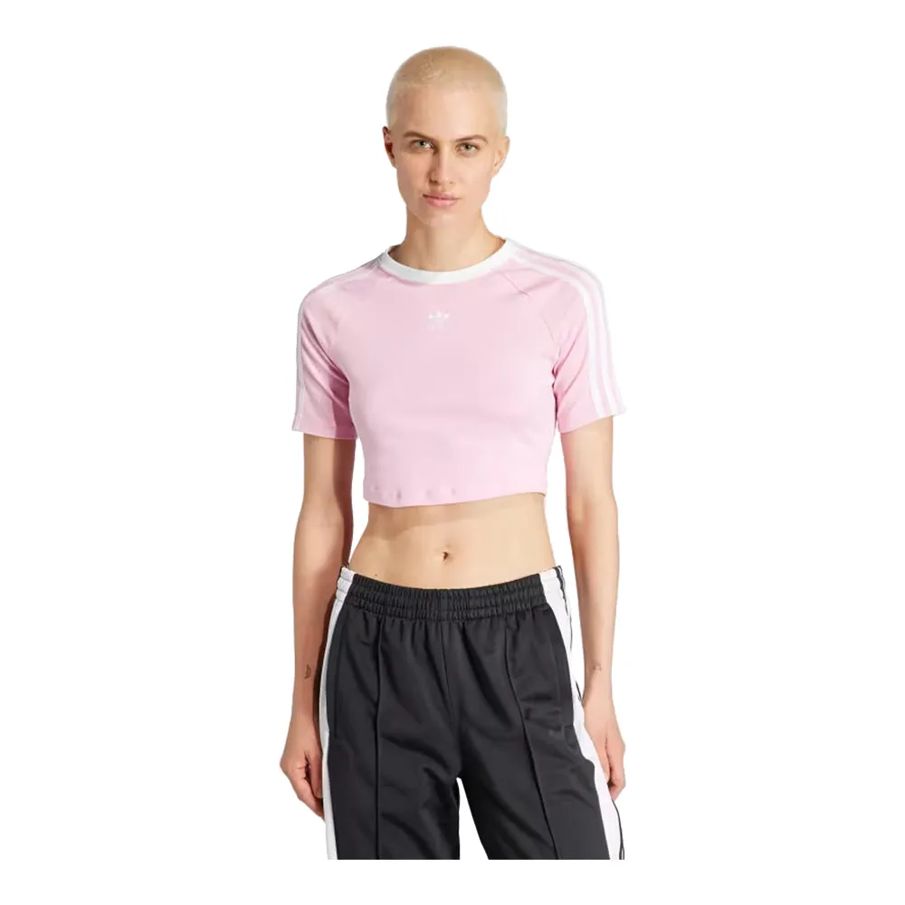 adidas Women's 3 S Baby Tee Adidas
