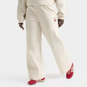 adidas Women's Cherry Wide Leg Pants / Wonder White Clothing_Adidas_Womens