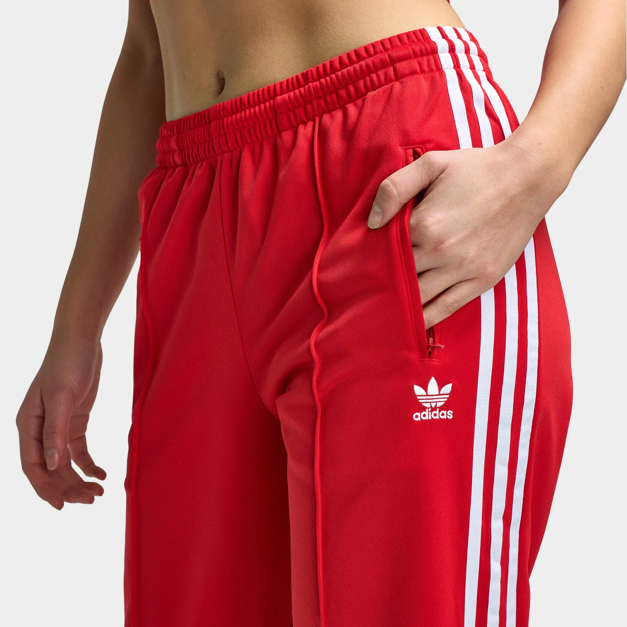 adidas Women's Firebird Track Pants / Better Scarlet Clothing_Adidas_Womens
