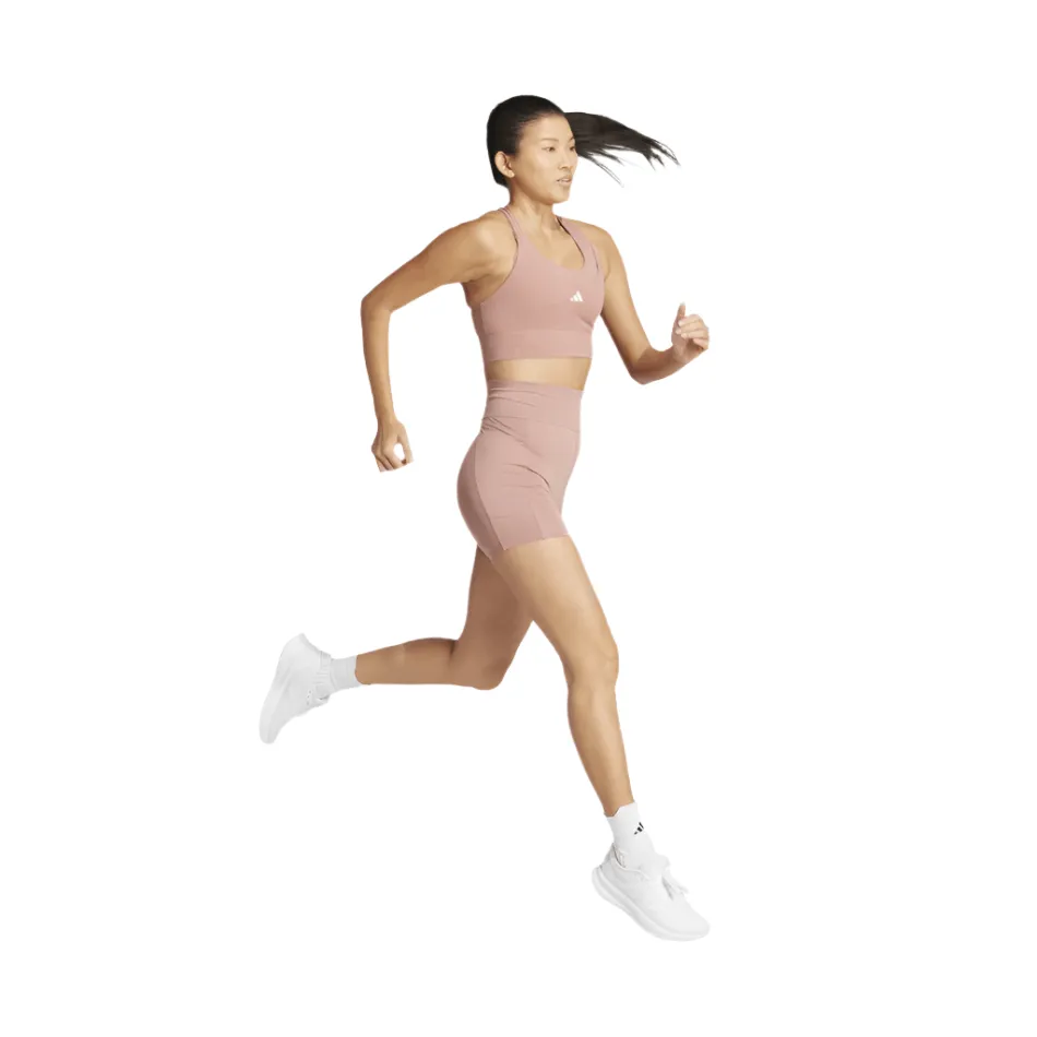 Adidas Women's Own The Run Shorts in Warm Clay SS25
