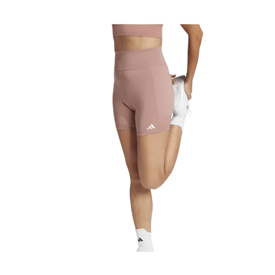 Adidas Women's Own The Run Shorts in Warm Clay SS25