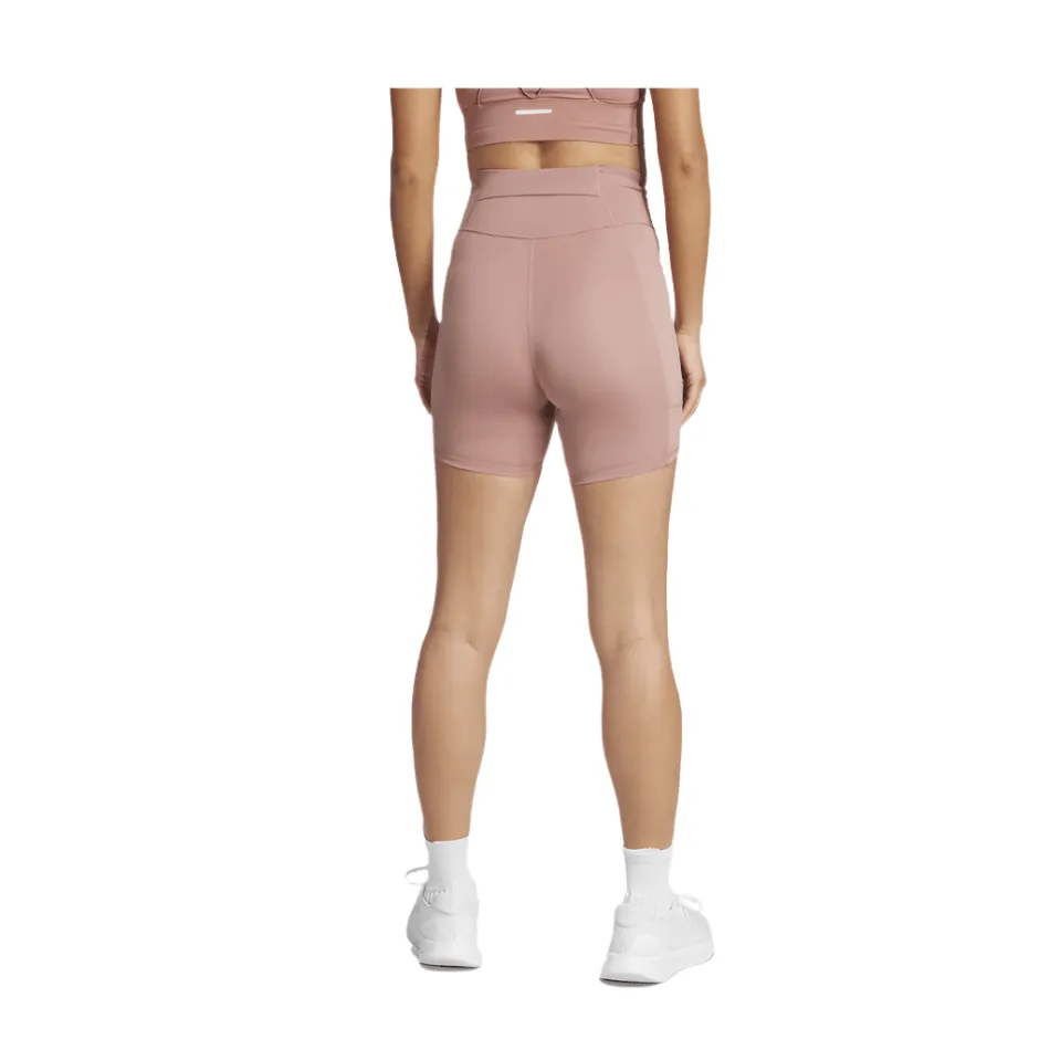 Adidas Women's Own The Run Shorts in Warm Clay SS25