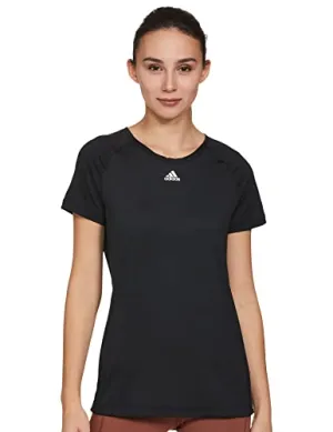 Adidas Womens Performance Tee Black T-Shirt Nike Clothing