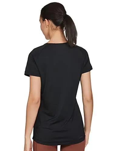 Adidas Womens Performance Tee Black T-Shirt Nike Clothing