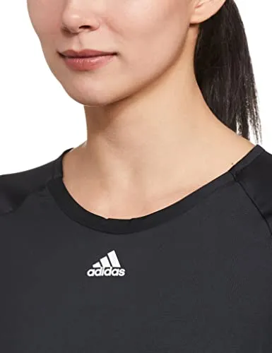 Adidas Womens Performance Tee Black T-Shirt Nike Clothing