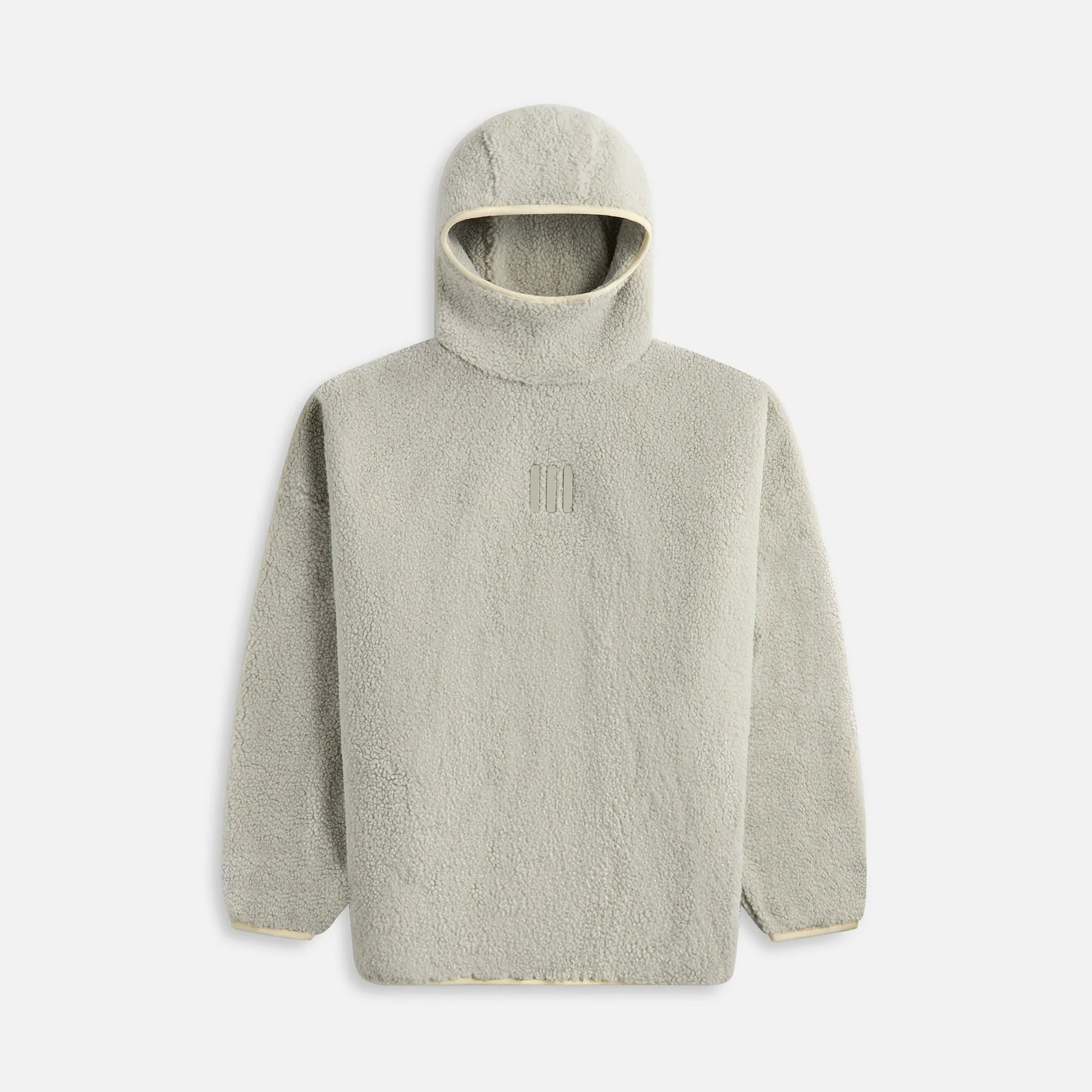 adidas x Fear of God Athletics Polar Fleece Hike Hoodie - Black Fear of God Clothing