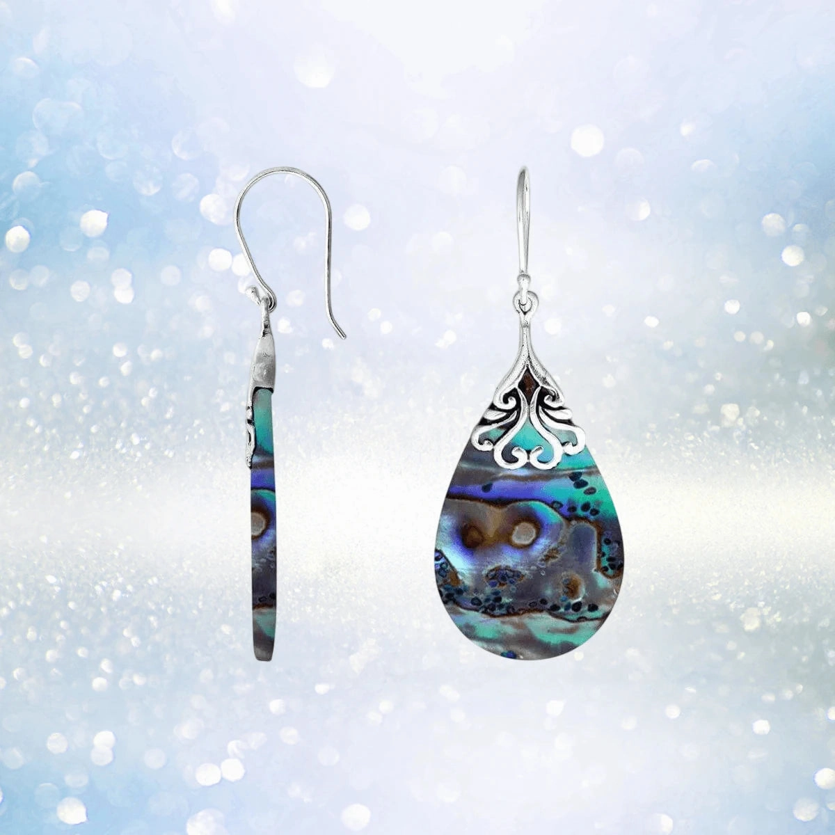 Angel Abalone Earrings