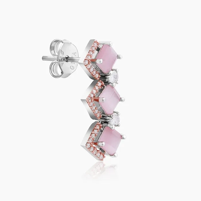 Anushka Sharma French Rose Earrings