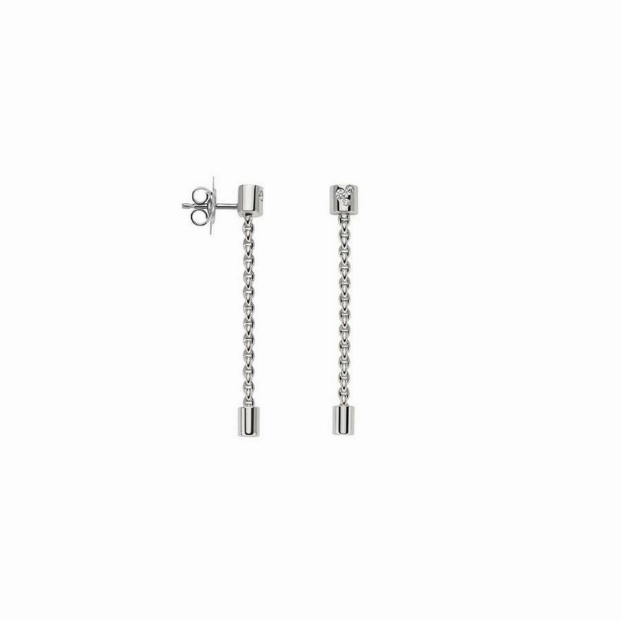 Aria Earrings - 18ct White gold