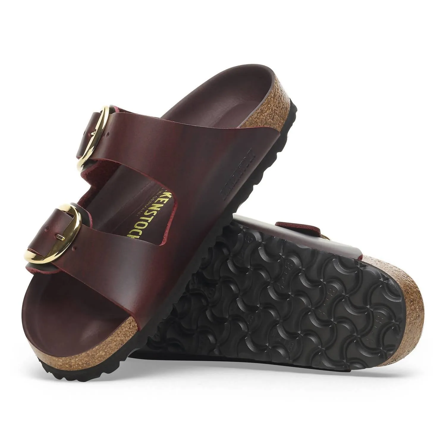 Arizona Big Buckle Sandal - Unisex In Zinfandel