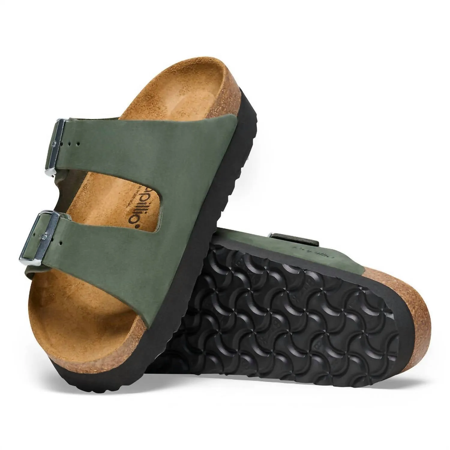 Arizona Platform Nubuck In Thyme