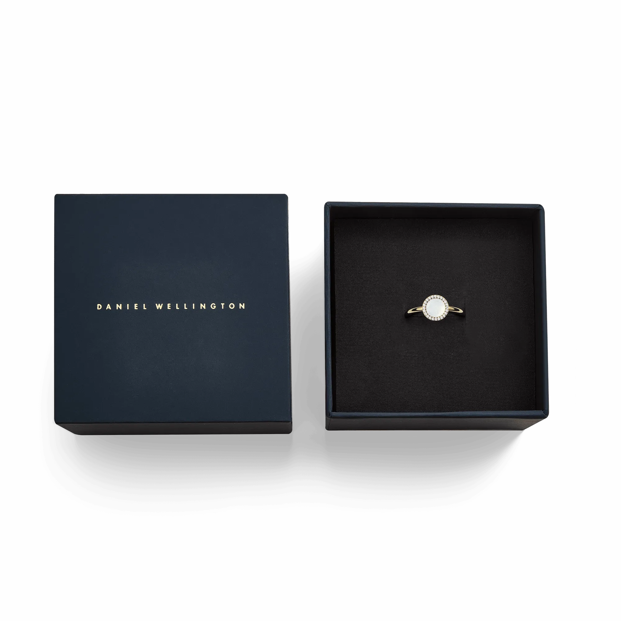 Audrey Ring Mother of Pearl Gold