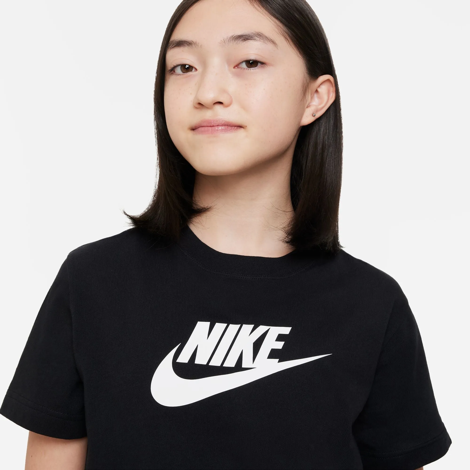 Basic Futura Tee - Youth Clothing_Nike