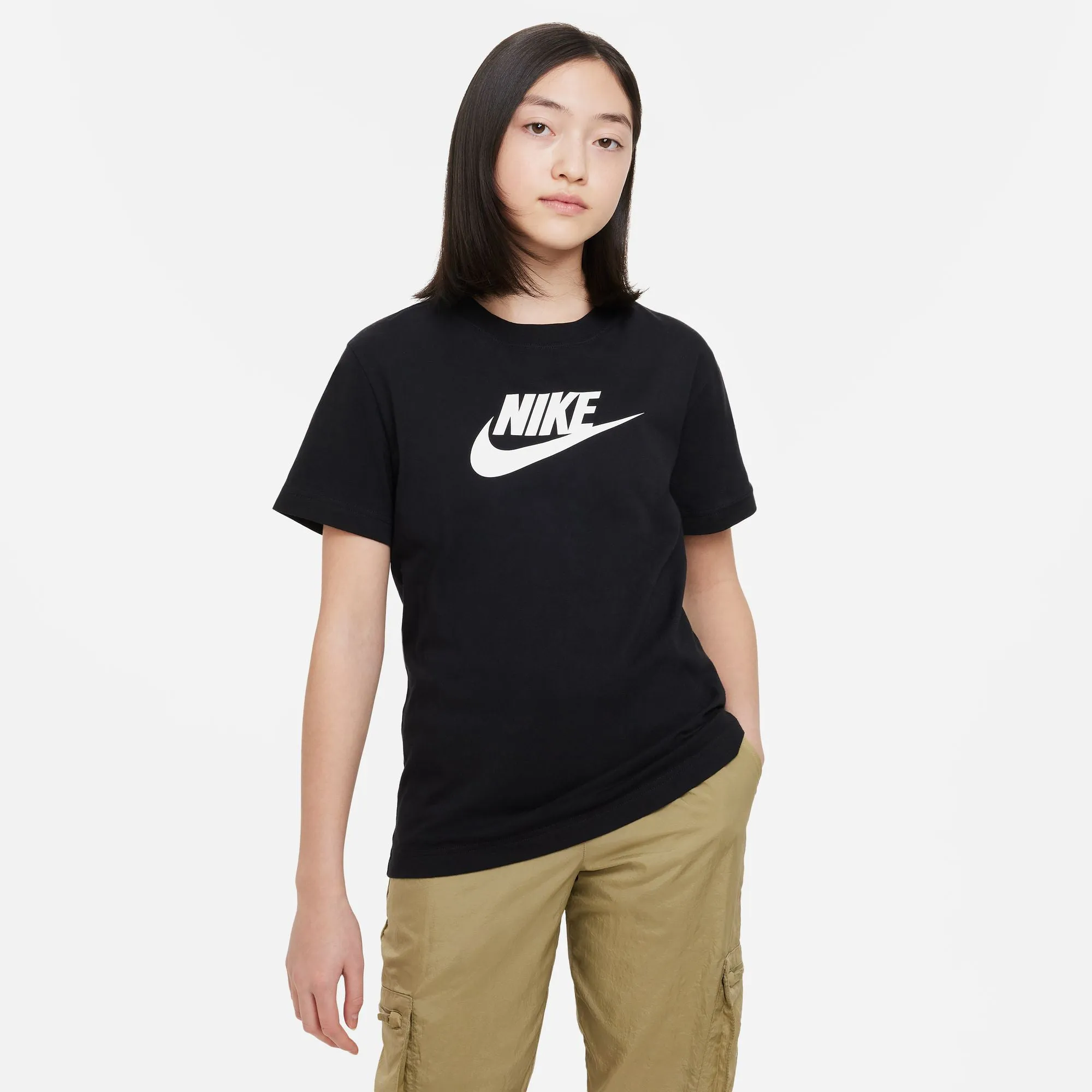 Basic Futura Tee - Youth Clothing_Nike