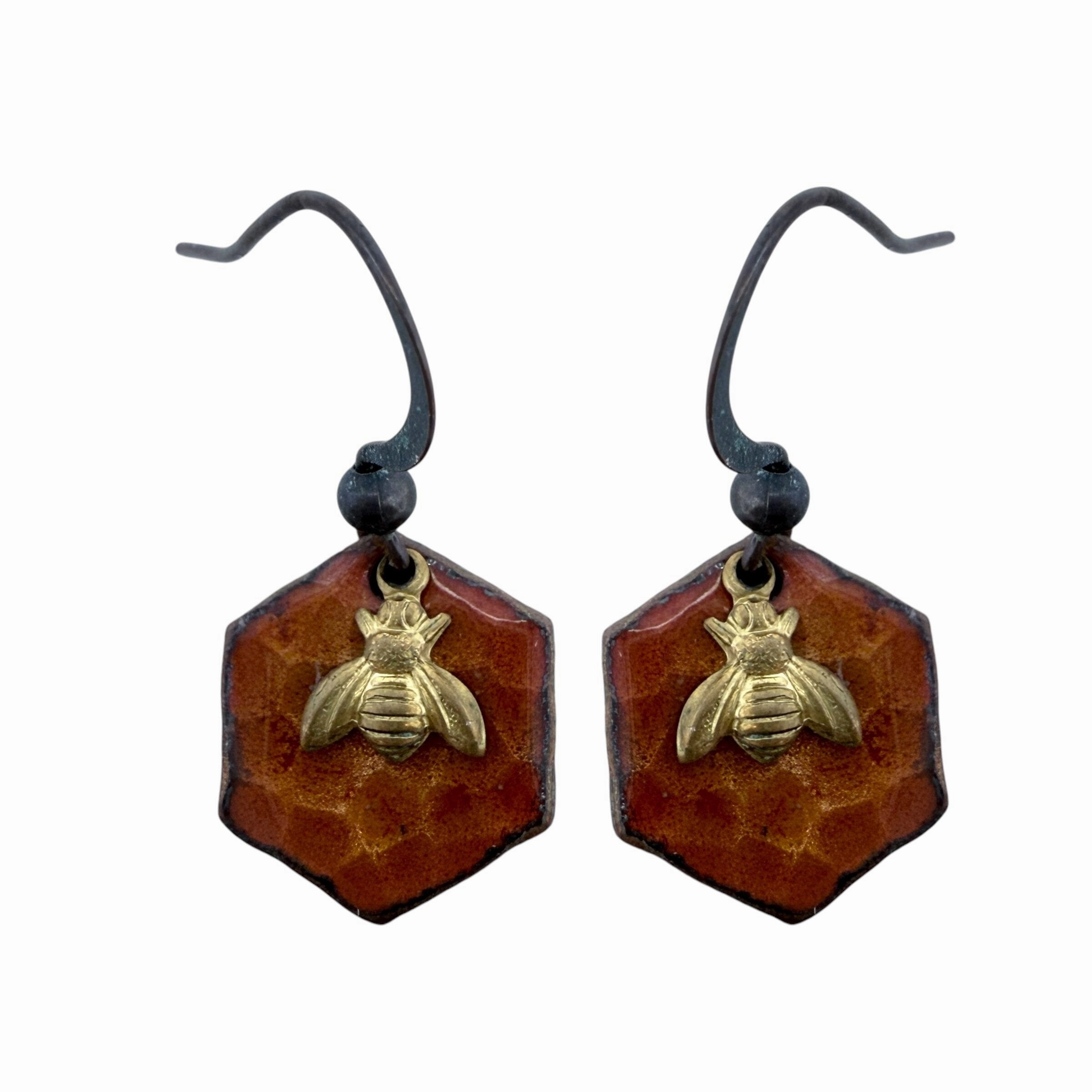 Beehive Dangle Earrings By Clothes Mentor