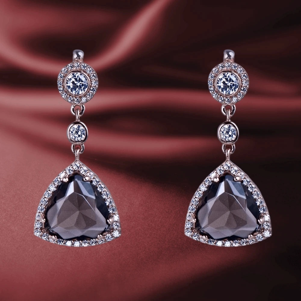 Bermuda Triangle Chocolate Earrings