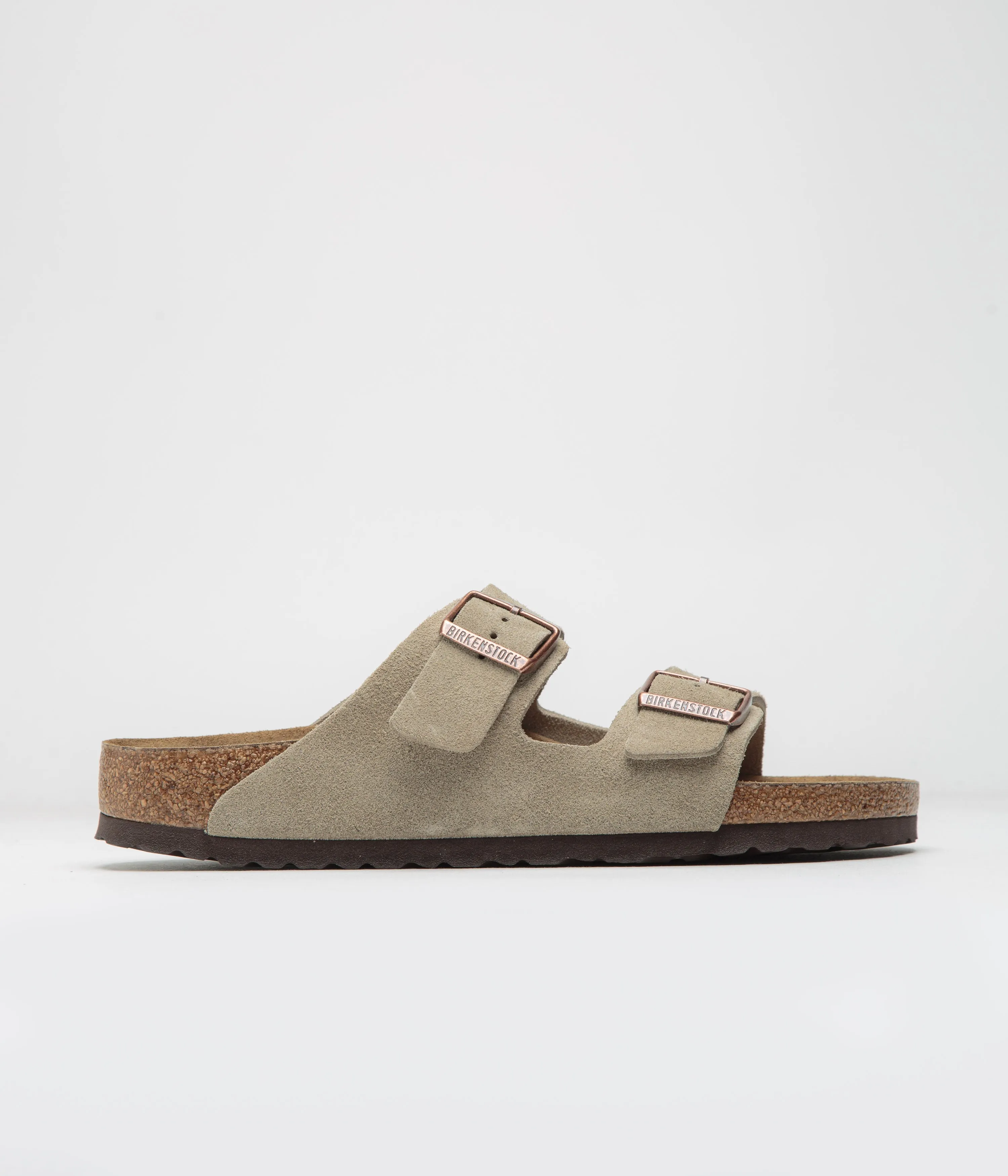 Birkenstock Arizona BS Narrow Sandals - Taupe Birkenstock Shoes