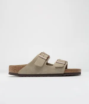 Birkenstock Arizona BS Narrow Sandals - Taupe Birkenstock Shoes