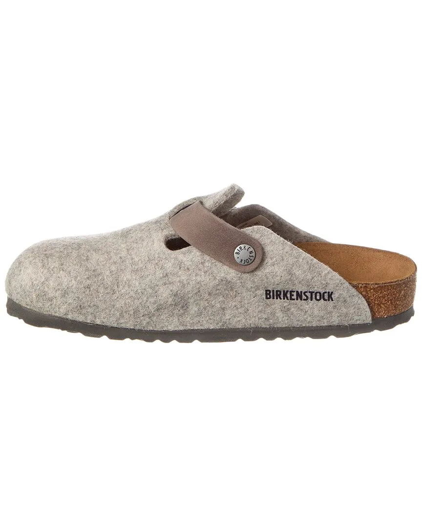 Birkenstock Boston BS Narrow Felt & Leather Clog