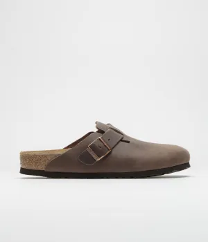 Birkenstock Boston Narrow Sandals - Habana Birkenstock Shoes