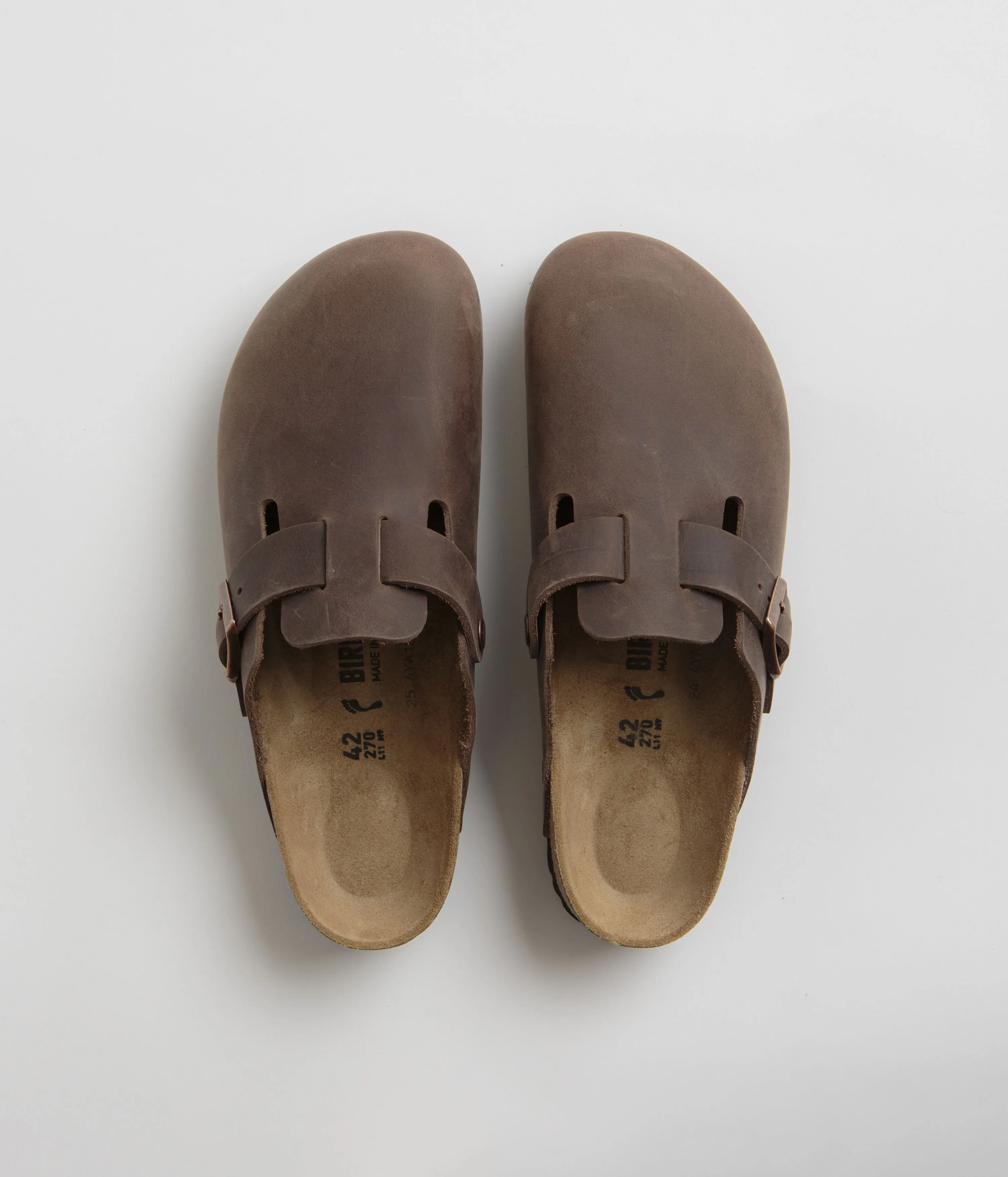 Birkenstock Boston Narrow Sandals - Habana Birkenstock Shoes