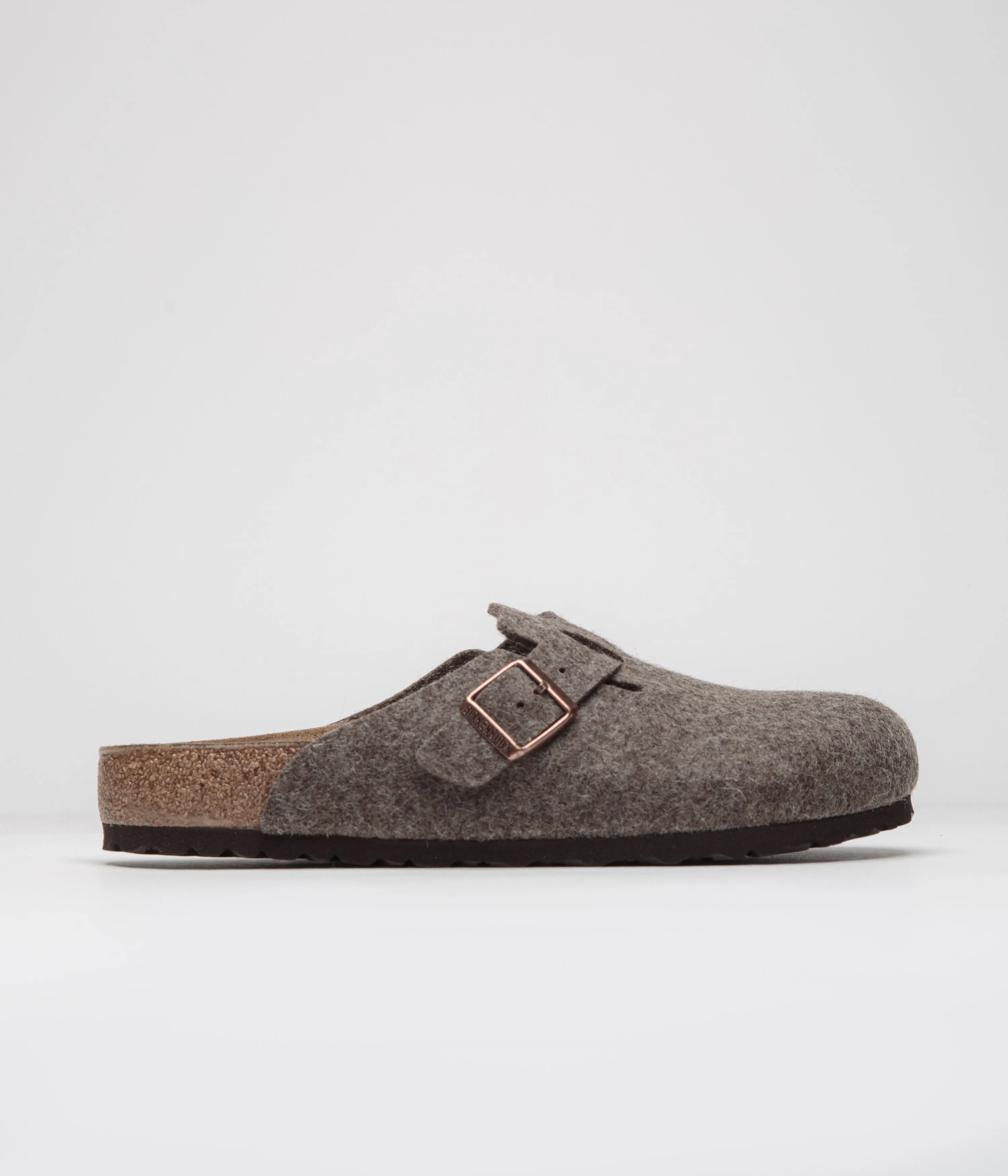 Birkenstock Boston Wool Sandals - Cacao Birkenstock Shoes