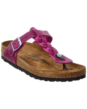 Birkenstock Gizeh Braided Oiled Leather Sandal