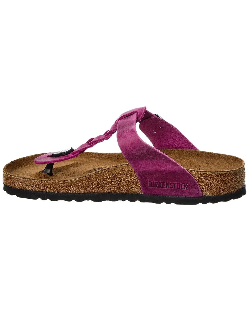Birkenstock Gizeh Braided Oiled Leather Sandal