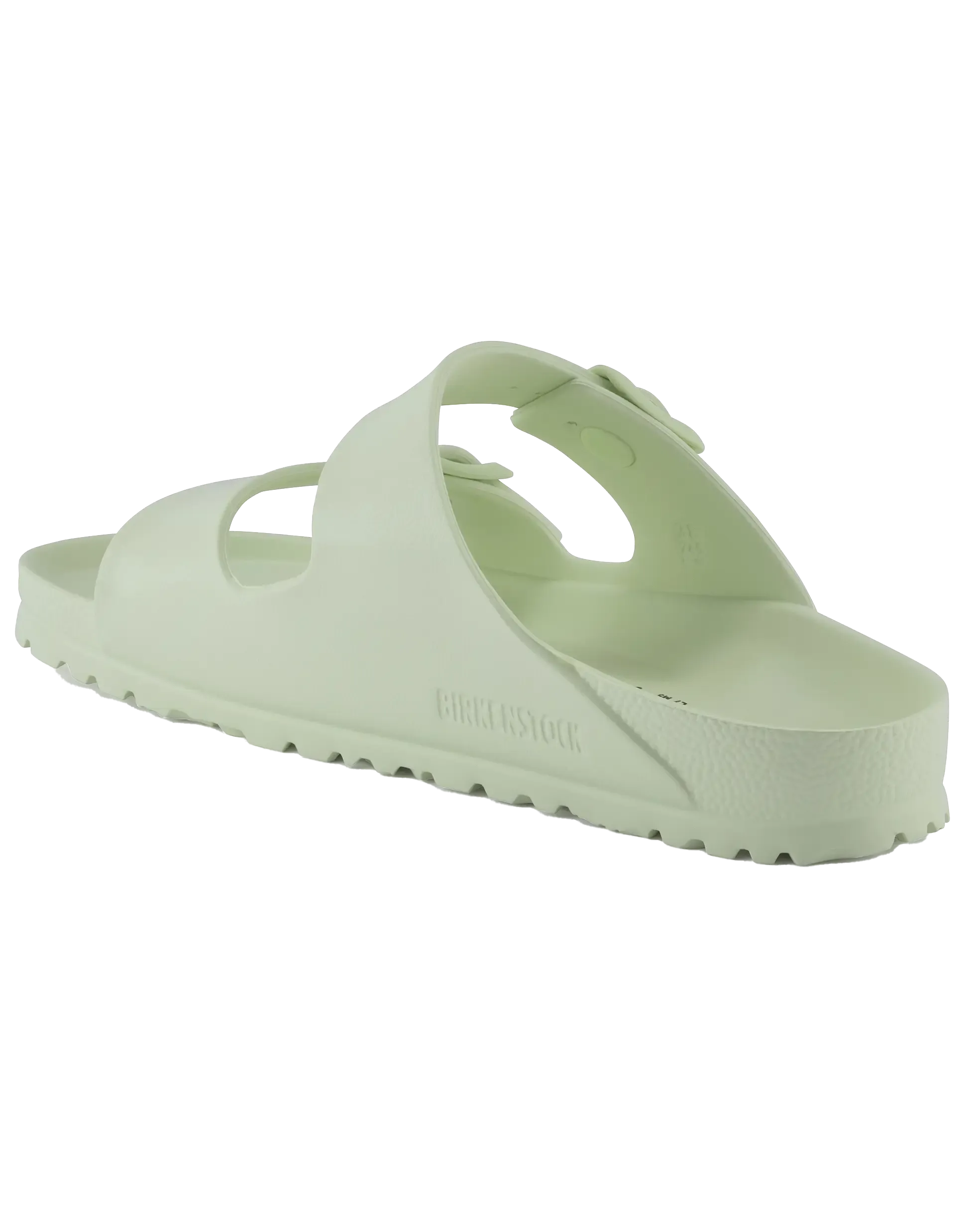 Birkenstock Shoes Arizona EVA Sandals in Faded Lime