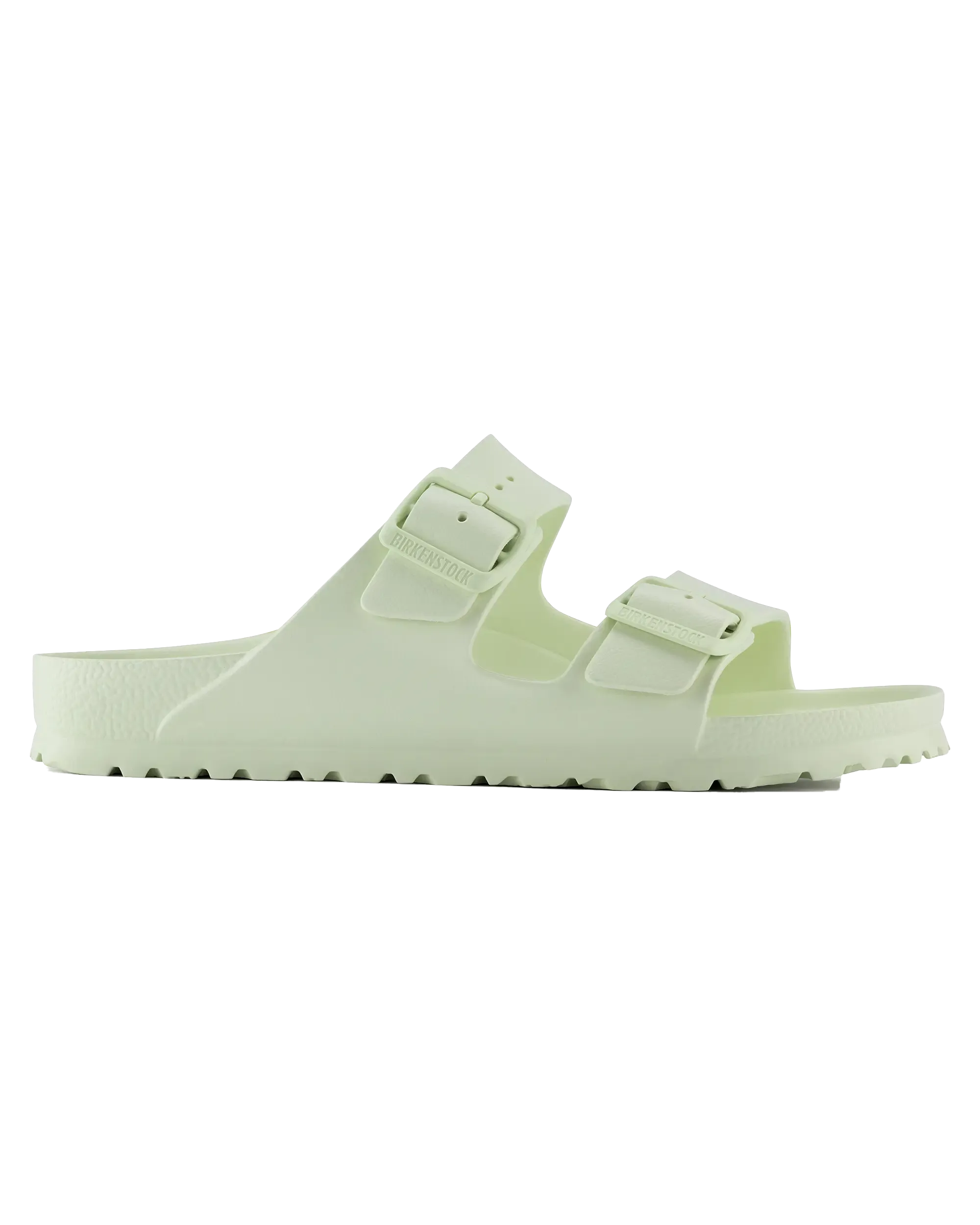 Birkenstock Shoes Arizona EVA Sandals in Faded Lime