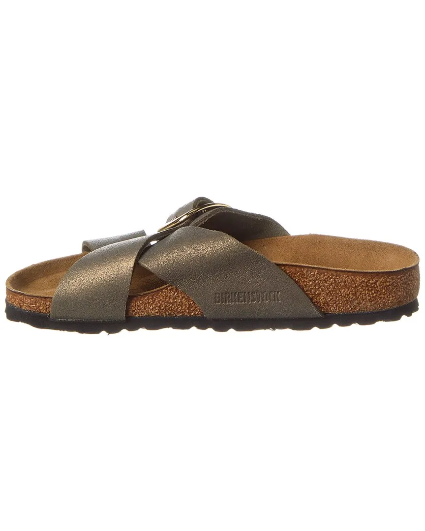 Birkenstock Siena Big Buckle Narrow Fit Suede Sandal