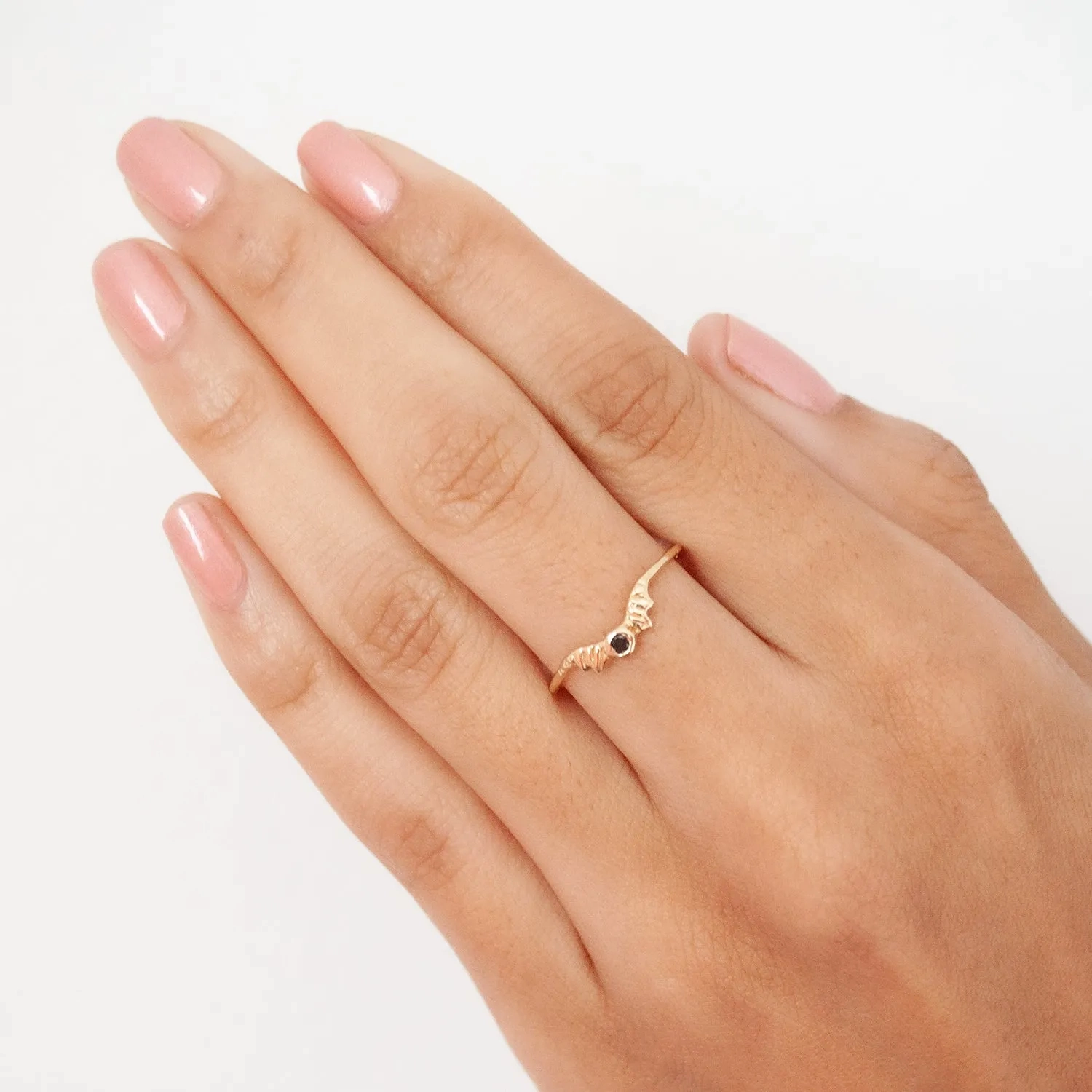 Black Diamond Radiance Ring