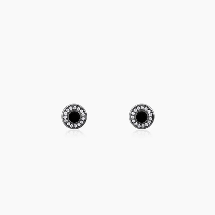 Black Rhodium Ares Stud For Him