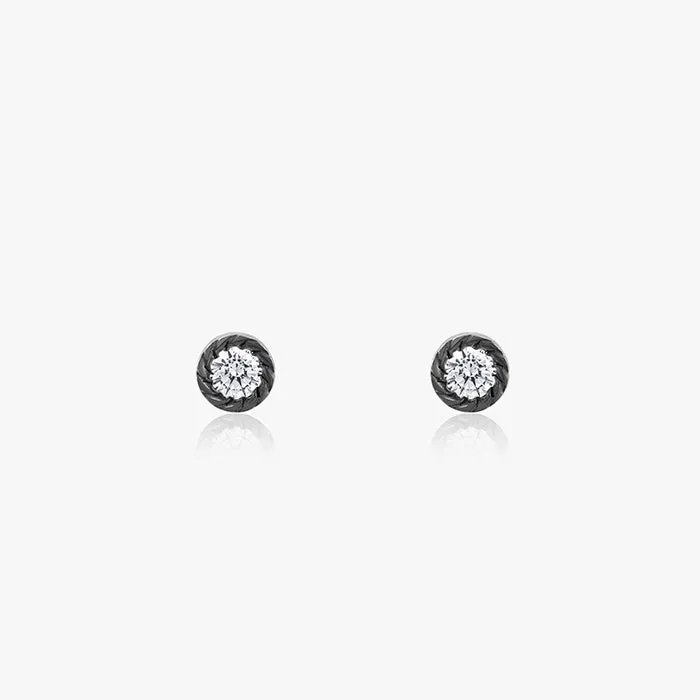Black Rhodium Loki Stud For Him