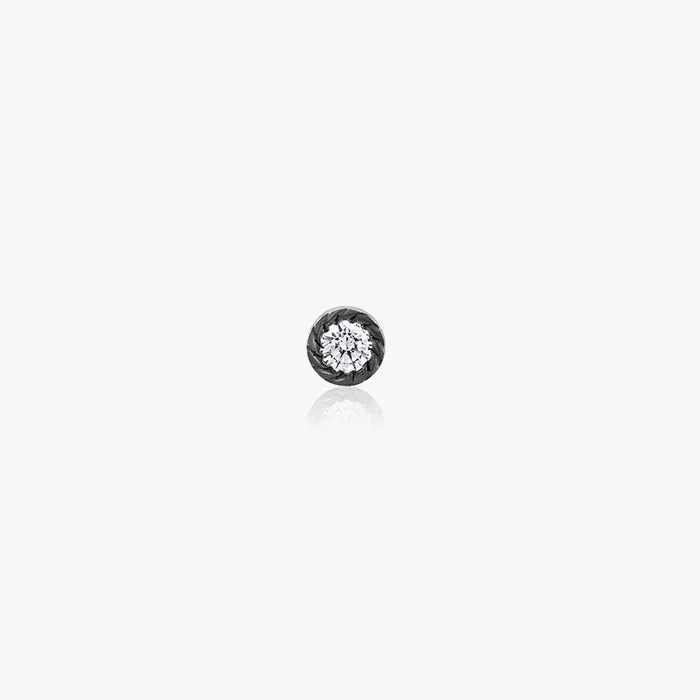 Black Rhodium Loki Stud For Him