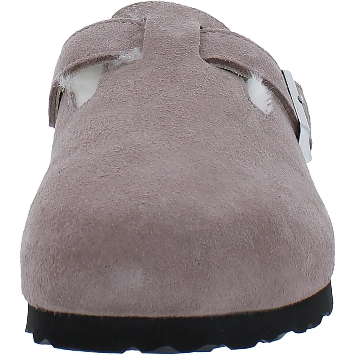 Boston VL/Fell Womens Suede Shearling Mule Sandals